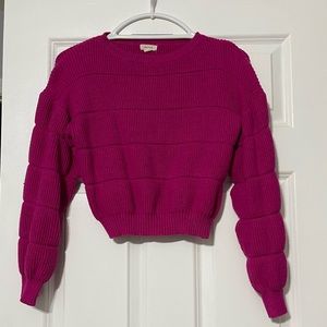 Pink sweater - size S